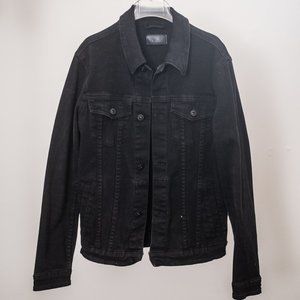 Asos Black Stretch Denim Jacket